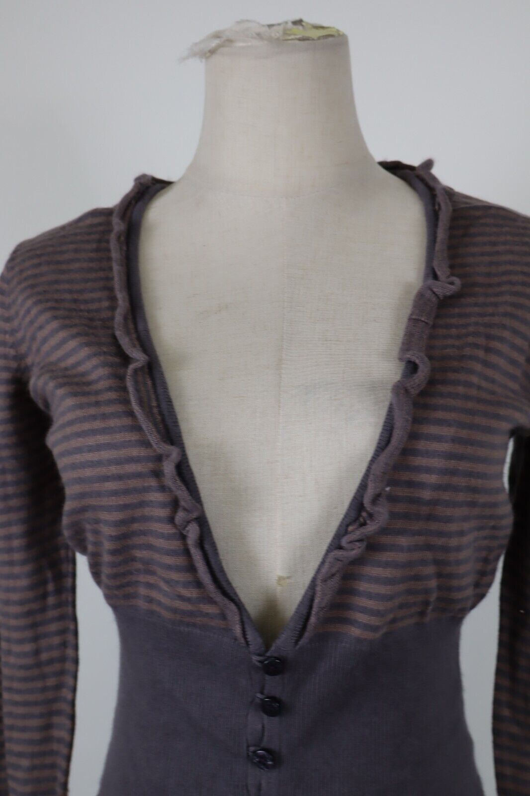 LIU JO MAGLIONE CARDIGAN DONNA Tg M WOMAN CASUAL SWEATER VINTAGE COTONE