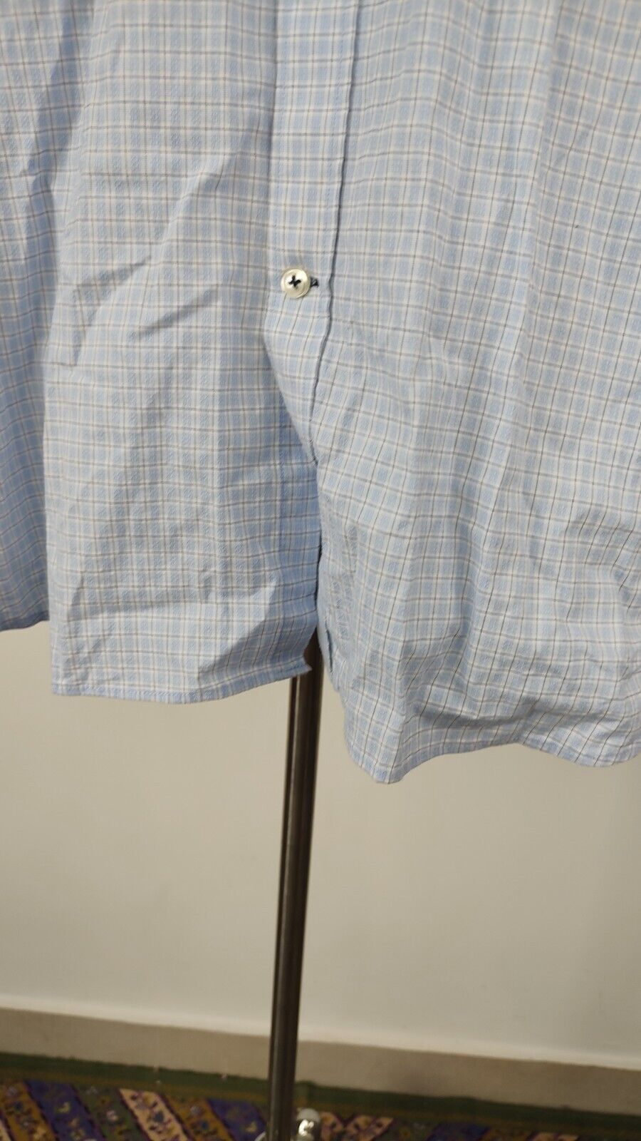 TOMMY HILFIGER CAMICIA UOMO COTONE TG. 2XL MAN CASUAL VINTAGE SHIRT