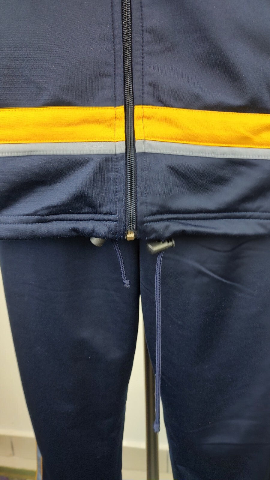 DIADORA TUTA COMPLETA DUE PEZZI Tg. 52 TRACKSUIT JACKET GIACCA PANTS UOMO SPORT