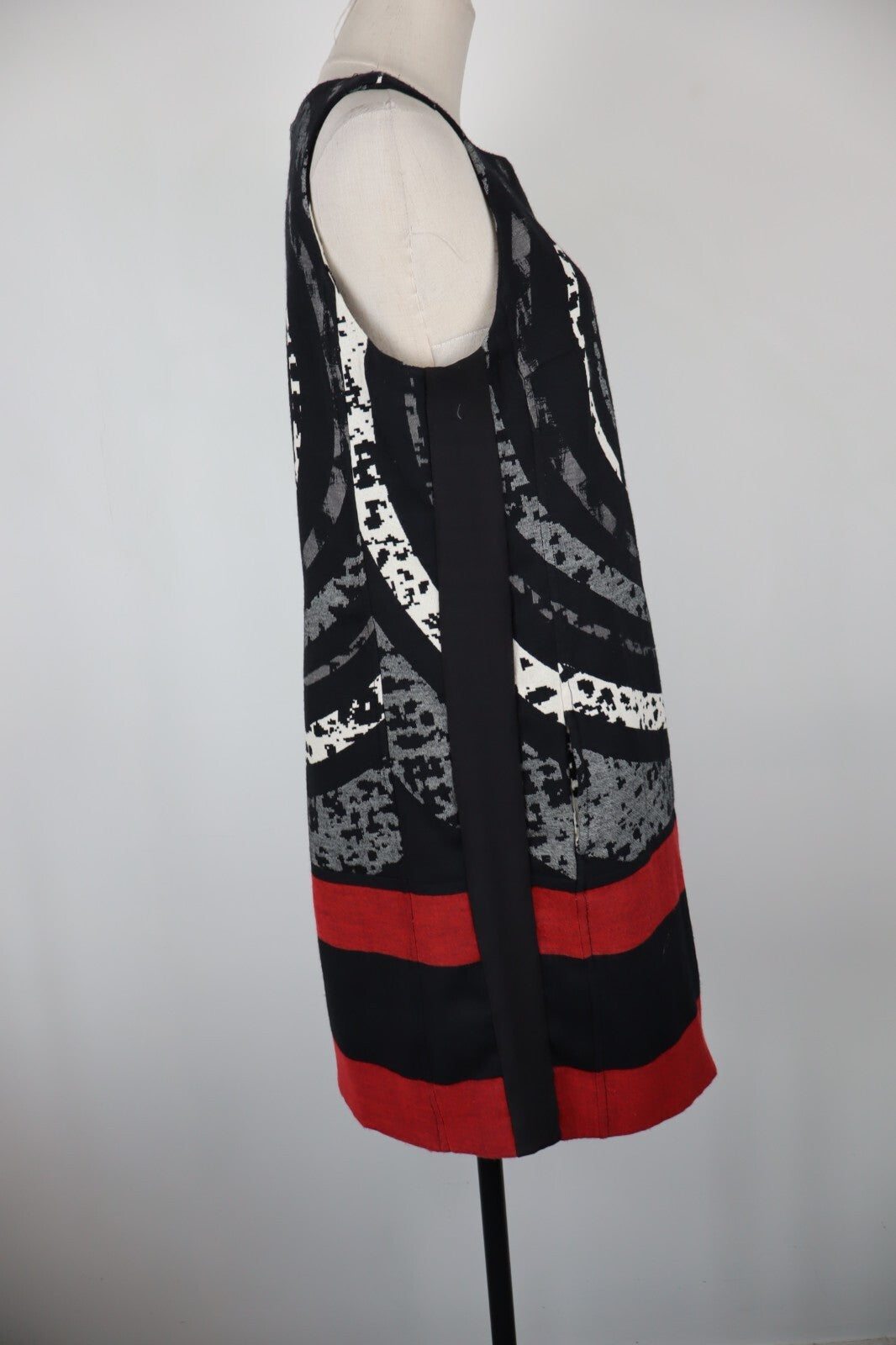 DESIGUAL VESTITO ABITO DONNA TG. 40 WOMAN CASUAL VINTAGE DRESS COTONE