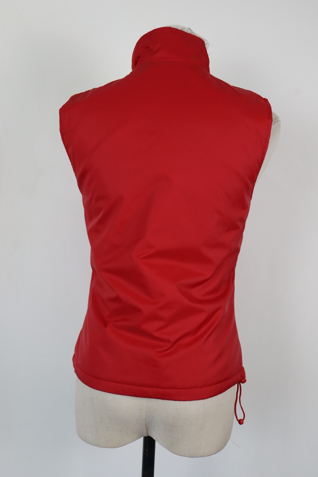 GUESS PLAYING CARDS GIUBBINO SMANICATO DONNA  S WOMAN SLEEVELESS JACKET VINTAGE