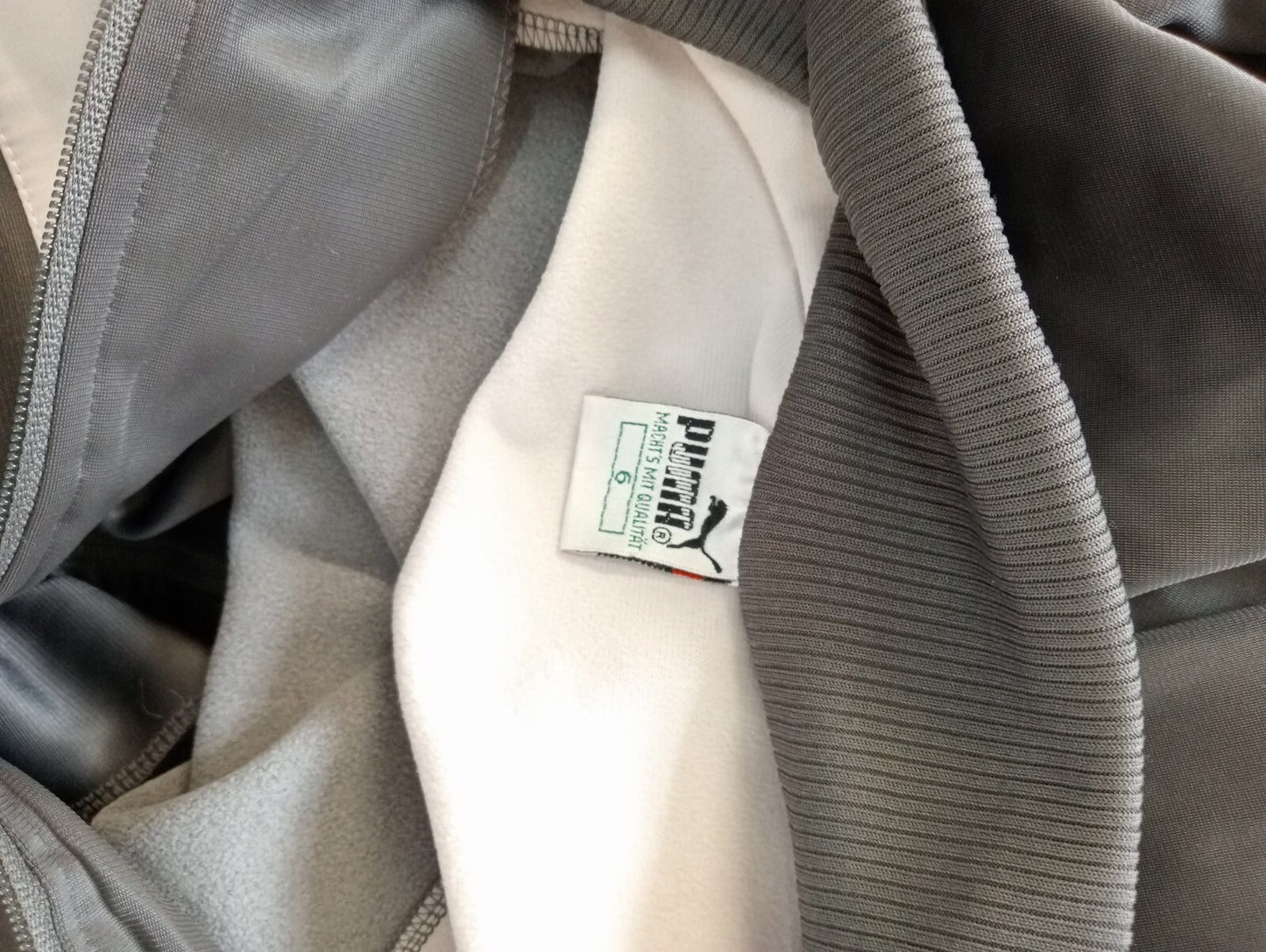 PUMA GIACCA SPORTIVA UOMO Tg. 6 MAN VINTAGE CASUAL SPORT JACKET CON ZIP