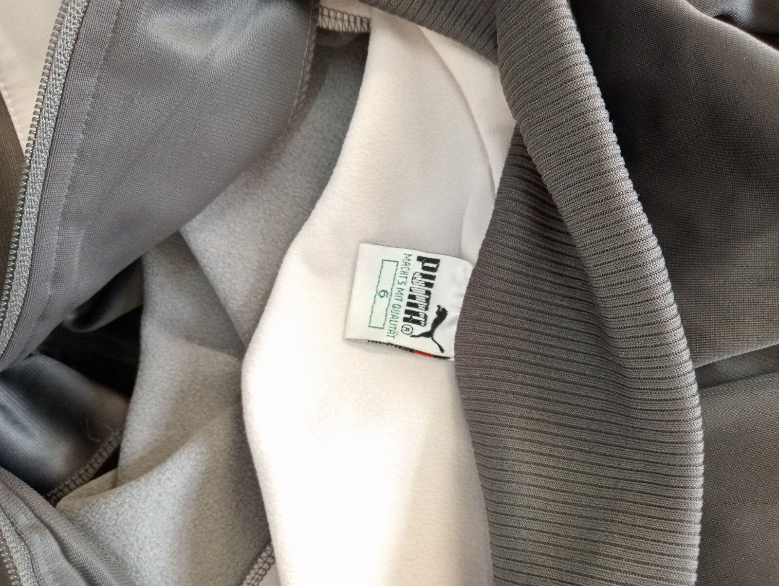 PUMA GIACCA SPORTIVA UOMO Tg. 6 MAN VINTAGE CASUAL SPORT JACKET CON ZIP