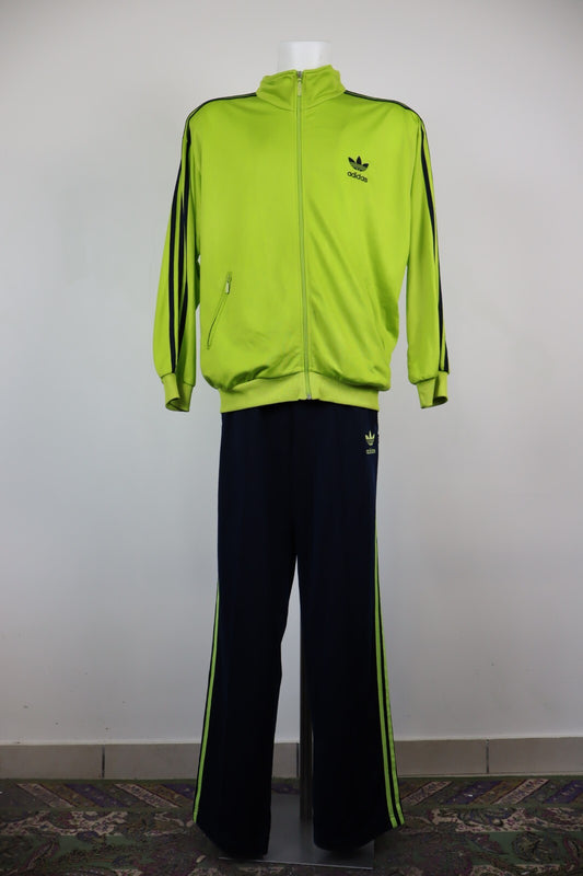 ADIDAS TUTA COMPLETO DUE PEZZI  TG. D5 TRACKSUIT JACKET GIACCA PANTS UOMO SPORT