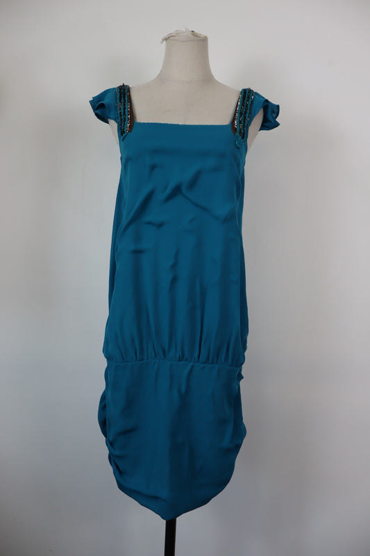 LIU JO MILANO VESTITO DONNA TG 42  WOMAN CASUAL VINTAGE DRESS ABITO