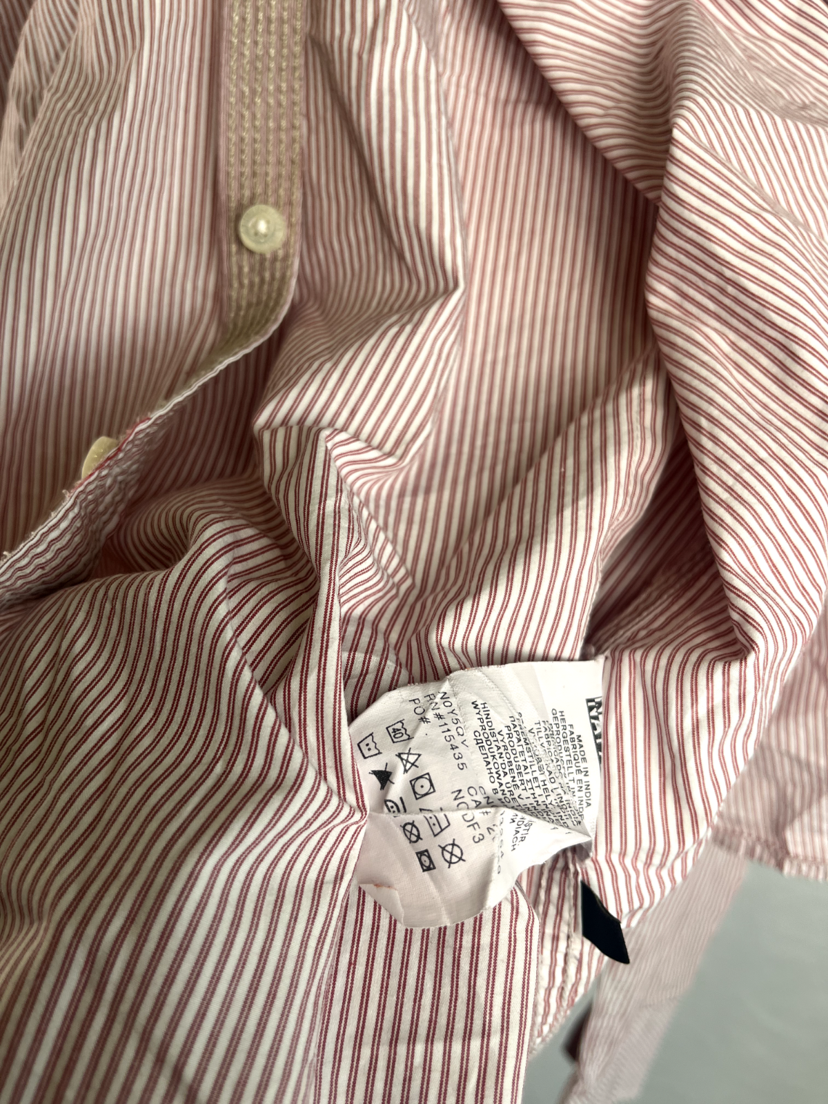 NAPAPIJRI CAMICIA UOMO COTONE TG. S MAN CASUAL VINTAGE COTTON SHIRT