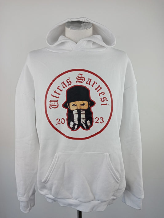 ULTRAS SARNESI FELPA SPORT CALCIO UOMO Tg XL VINTAGE JACKET MAGLIA SOCCER