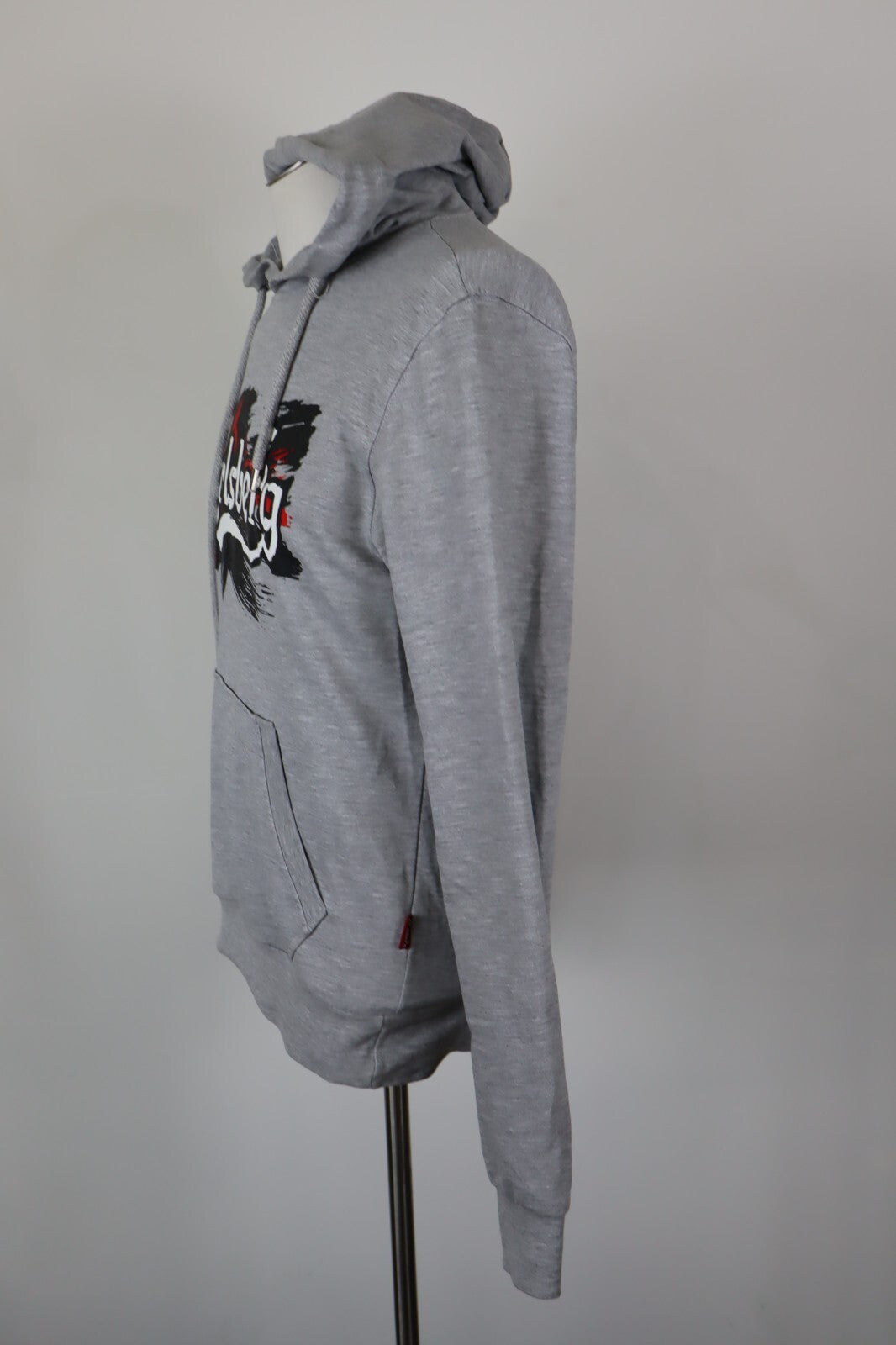 CARLSBERG FELPA CON CAPPUCCIO UOMO Tg M SPORT MAN SWEATSHIRT CASUAL VINTAGE