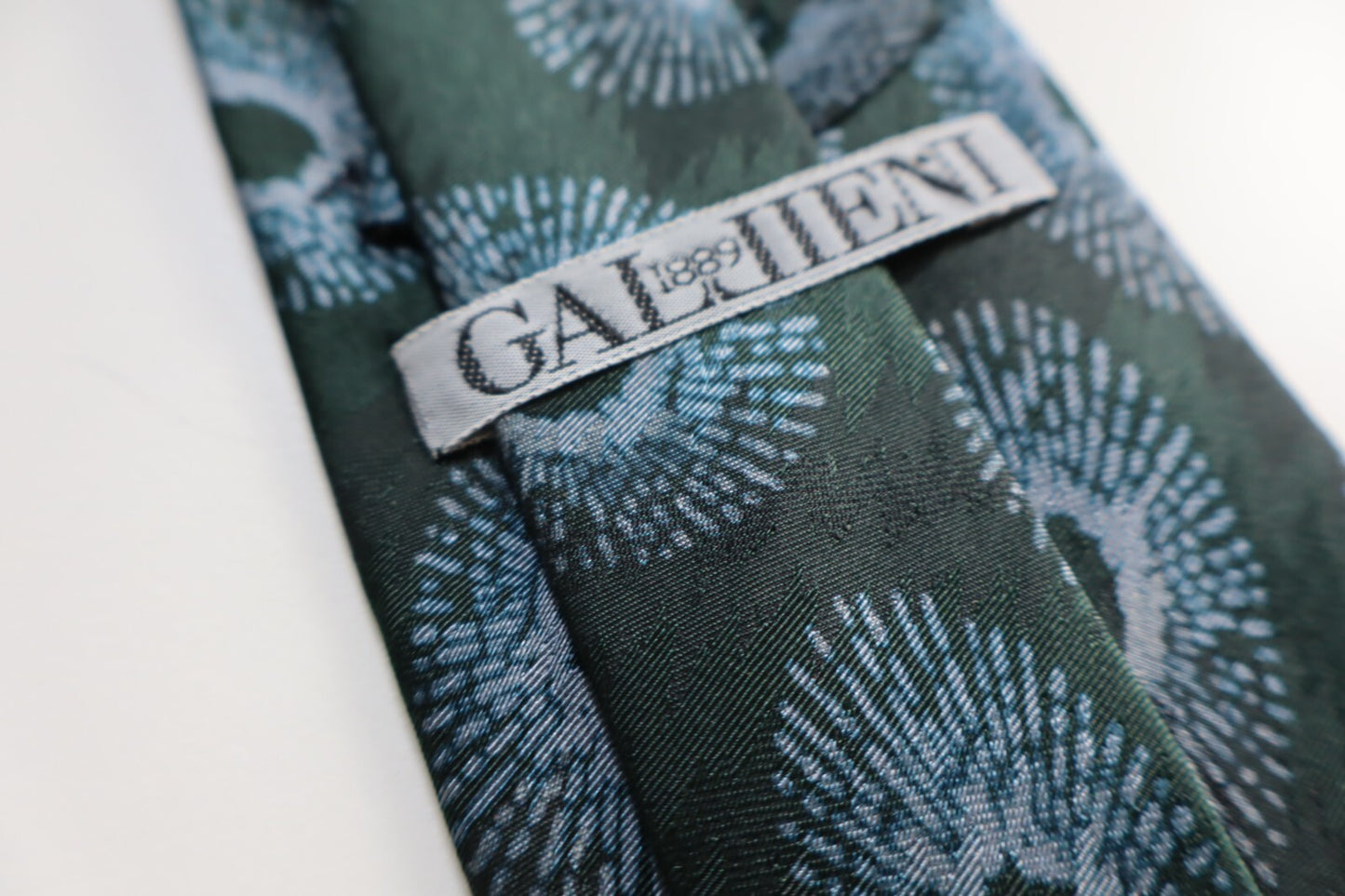 GALLIENI 100% SILK TIE SETA CRAVATTA NECKTIE MADE IN ITALY CLASSIC