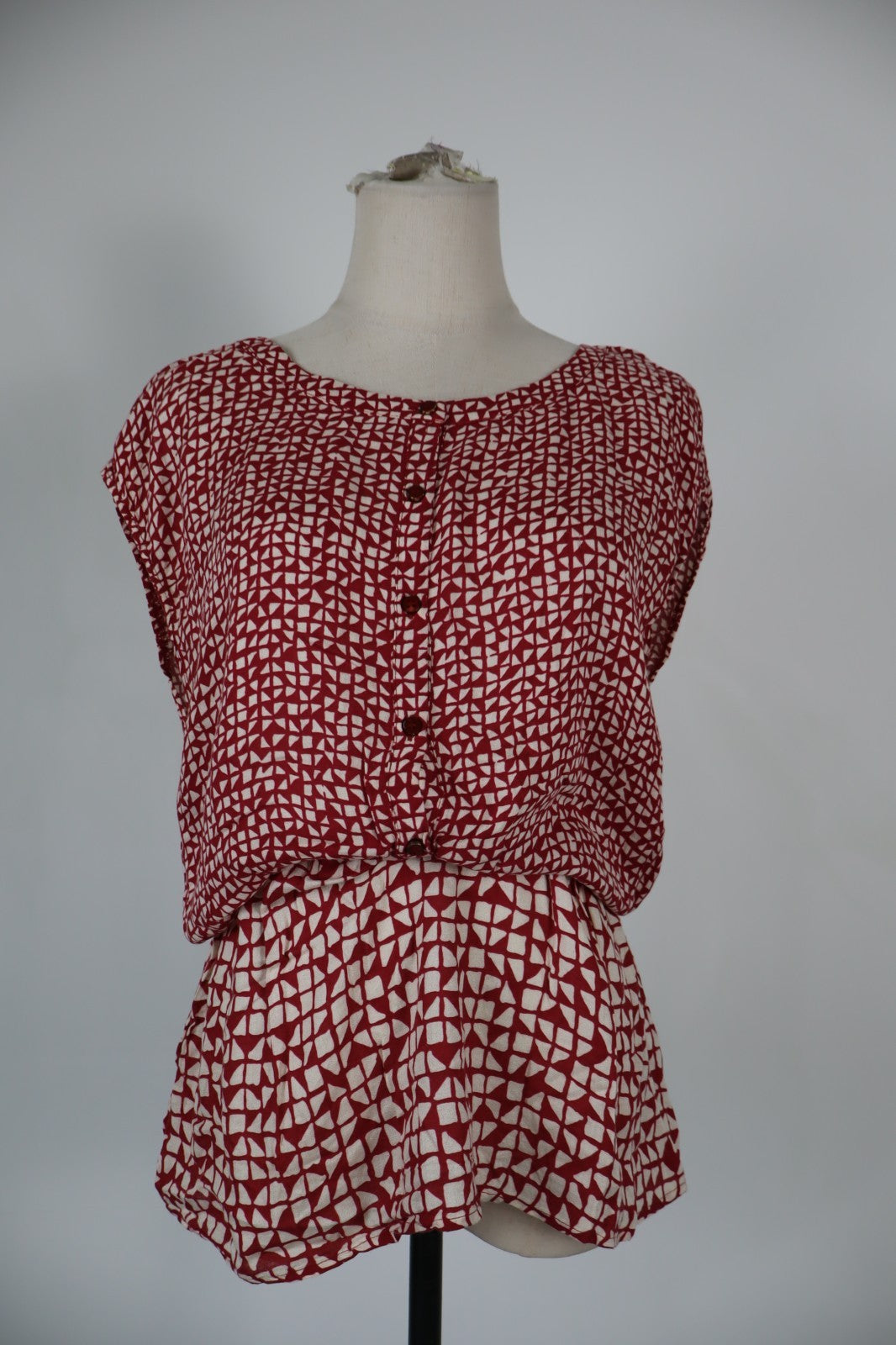 LIU JO MAGLIA DONNA TG. 42 WOMAN CASUAL VINTAGE T-SHIRT TOP VISCOSA