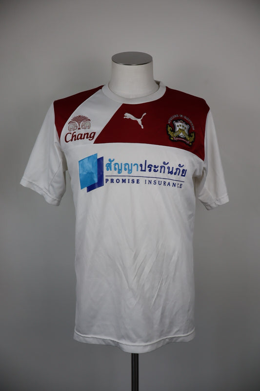 PUMA POLICE UNITED MAGLIA CALCIO UOMO TG L T-SHIRT SOCCER TRIKOT MAN JERSEY