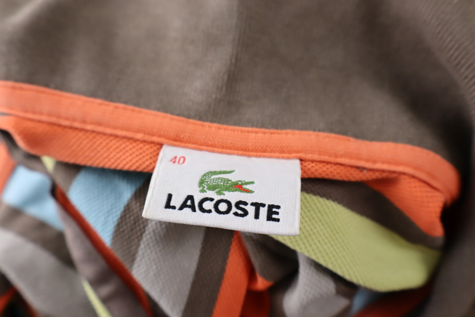 LACOSTE POLO MAGLIA DONNA COTONE TG. 40 WOMAN COTTON SHIRT CASUAL VINTAGE