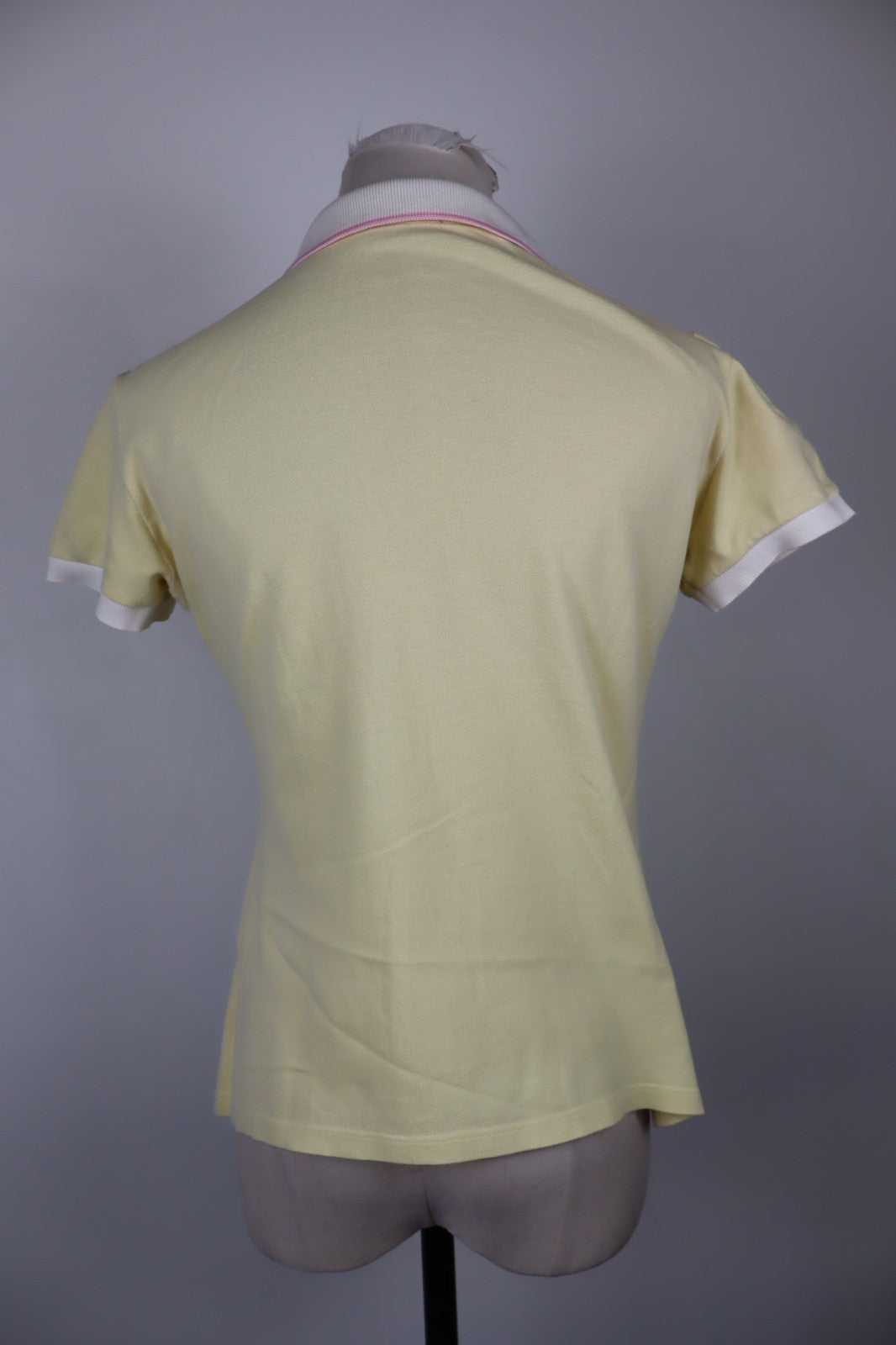 FRED PERRY  POLO MAGLIA DONNA COTONE TG L WOMAN SHIRT CASUAL VINTAGE COTONE LOGO