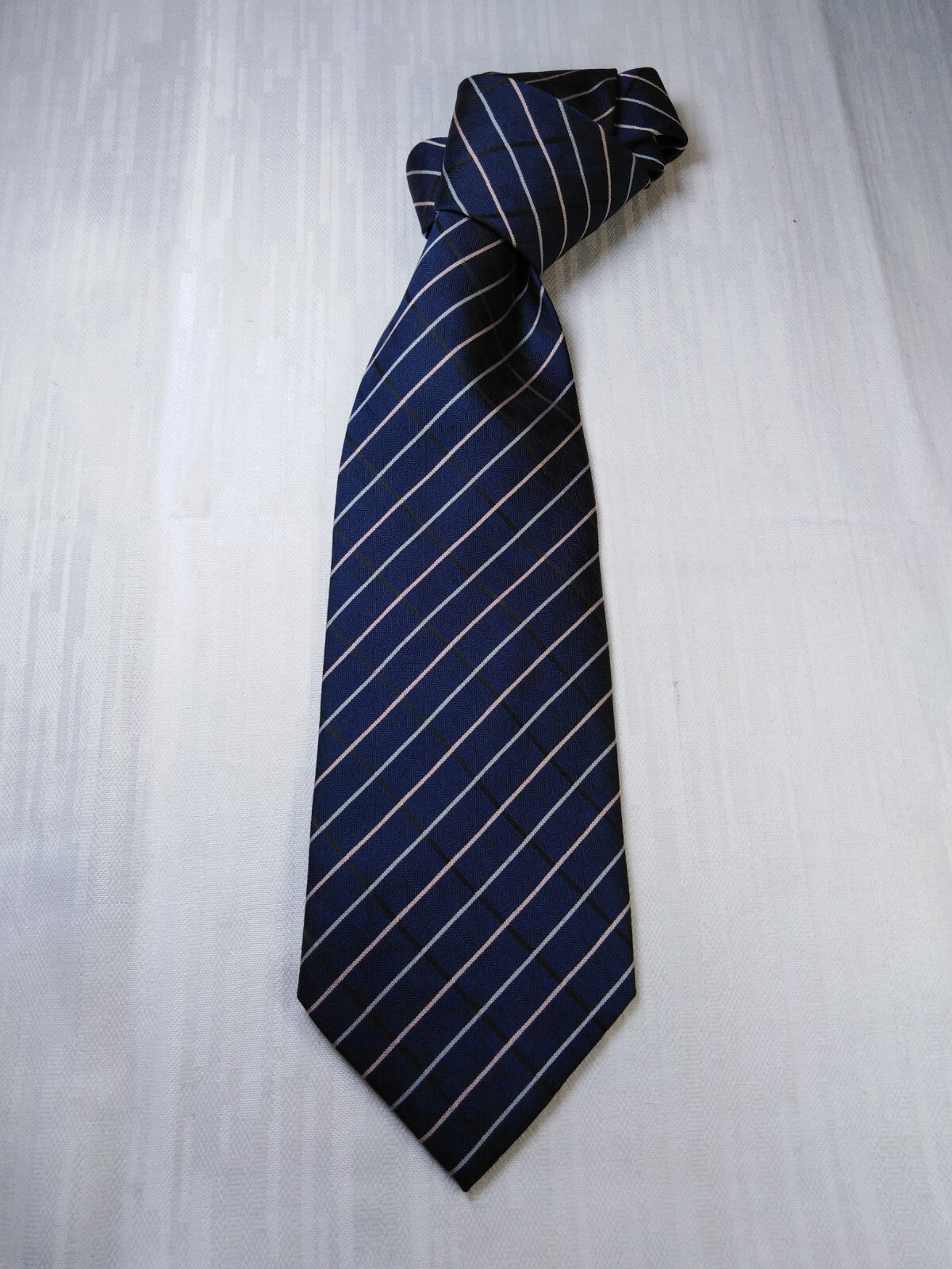 LUCIO LAMBERTI 100% SILK TIE SETA CRAVATTA NECKTIE MADE IN ITALY CLASSIC