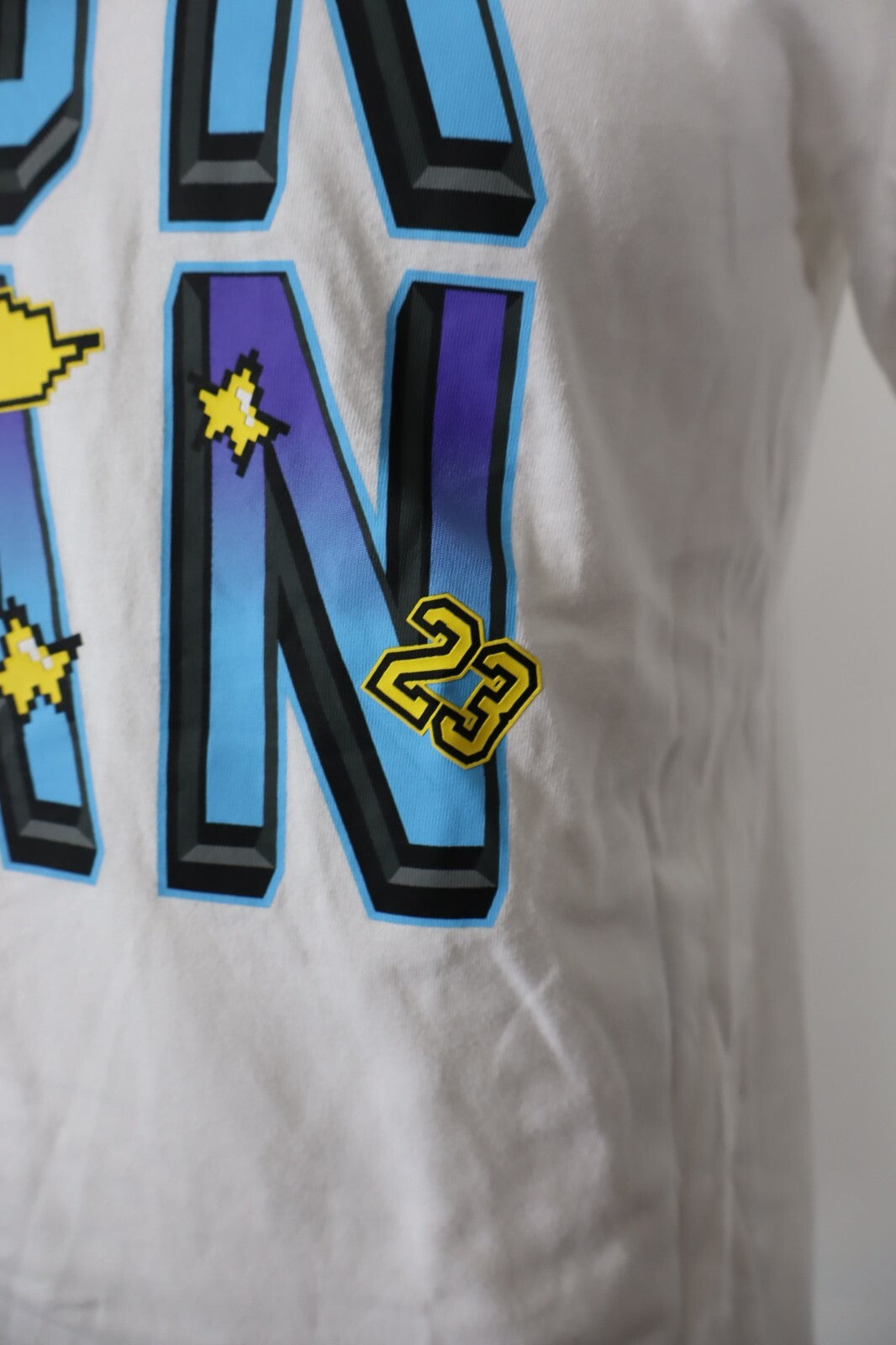 AIR JORDAN MAGLIA COTONE UOMO TG XL 15 ANNI MAN T-SHIRT CASUAL VINTAGE  RAGAZZO