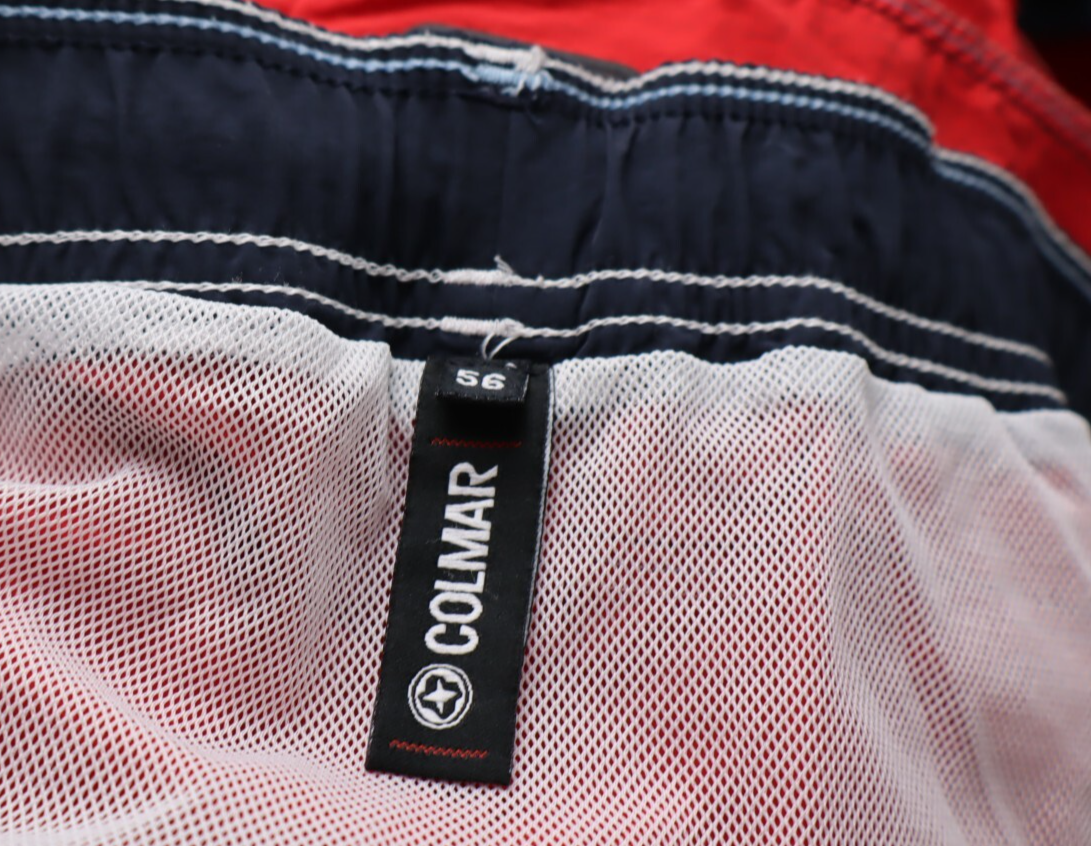 COLMAR COSTUME PANTALONCINO MARE UOMO TG 56 MEN SWIMSUIT VINTAGE CASUAL