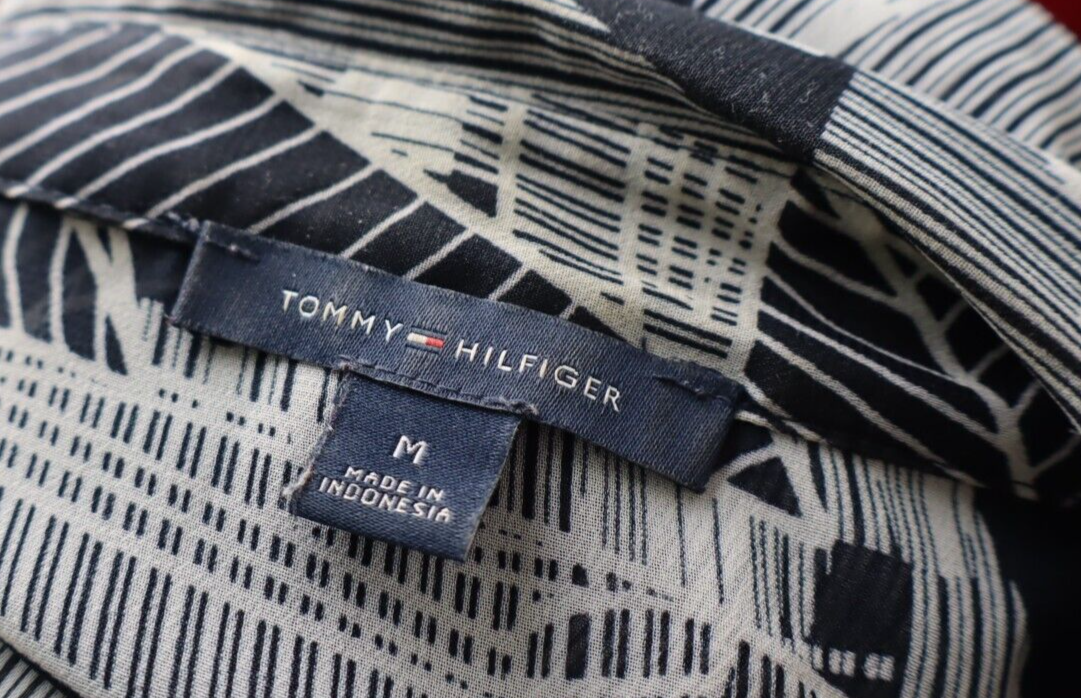 TOMMY HILFIGER CAMICIA  DONNA TG. M WOMAN SHIRT CASUAL VINTAGE