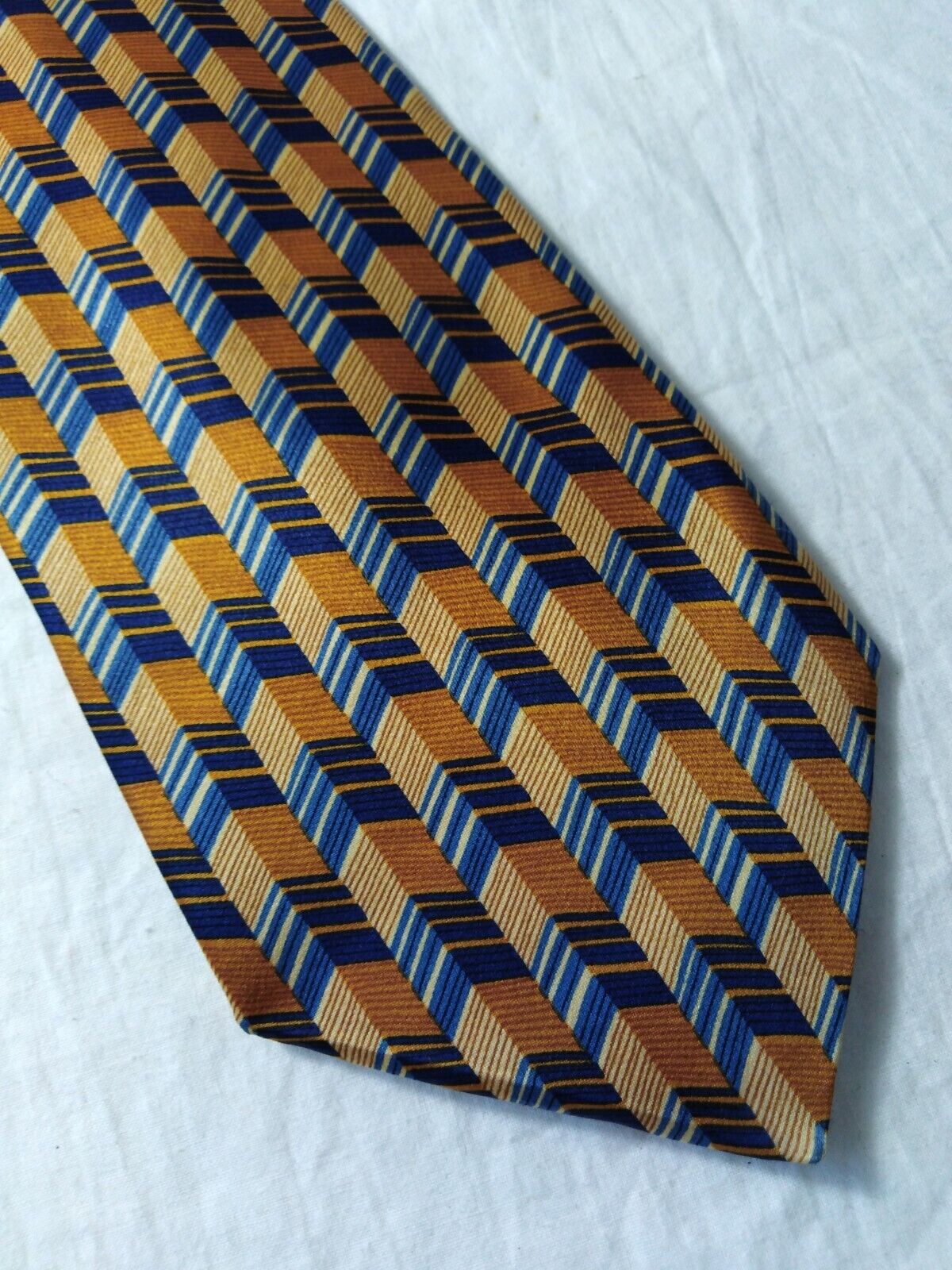 GIAN MARCO VENTURI 100% SILK TIE SETA CRAVATTA NECKTIE MADE IN ITALY