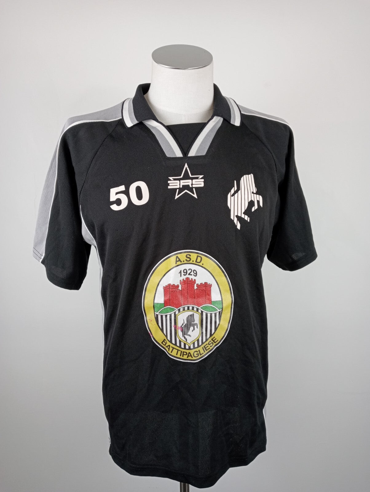 3RS BATTIPAGLIESE MAGLIA CALCIO UOMO Tg M SOCCER JERSEY SPORT