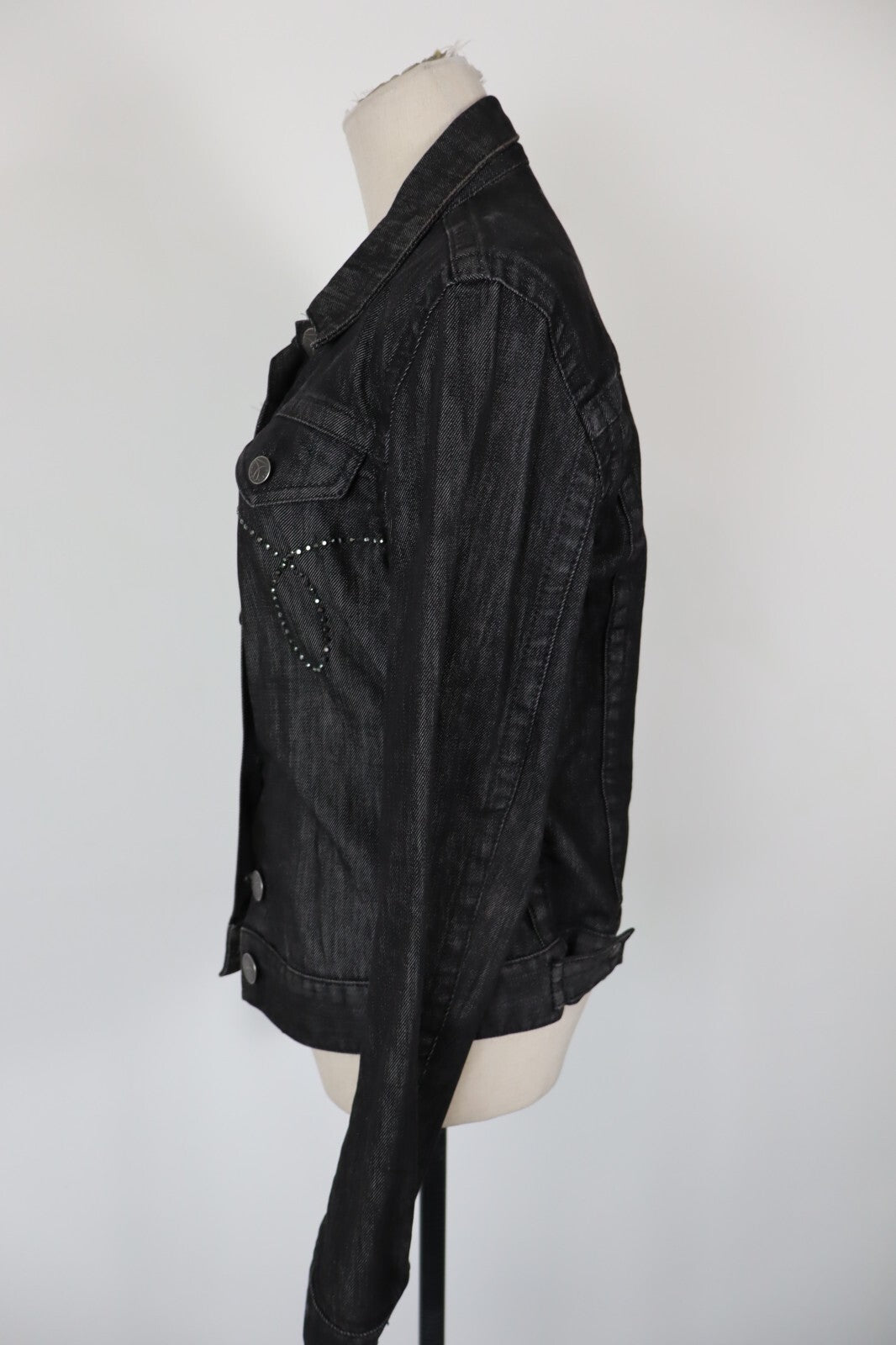 CALVIN KLEIN GIUBBINO JEANS DENIM DONNA Tg L WOMEN CASUAL VINTAGE JACKET