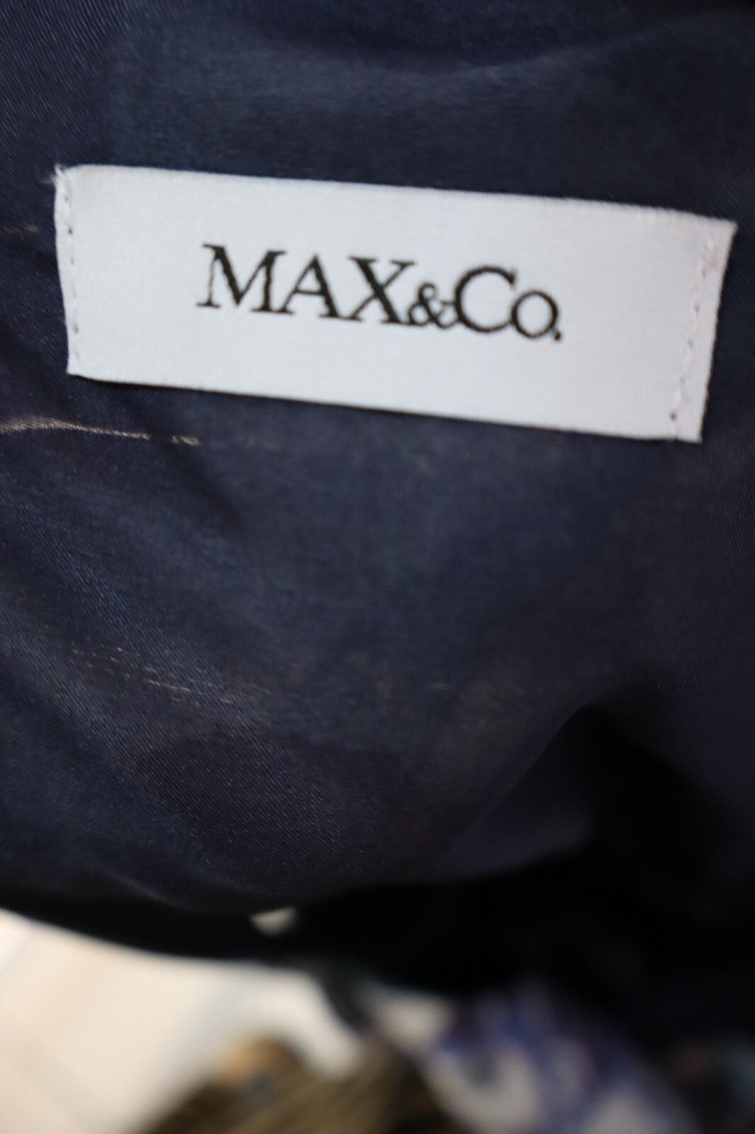 MAX & CO VESTITO ABITO DONNA TG. M WOMAN CASUAL VINTAGE DRESS CERNIERA