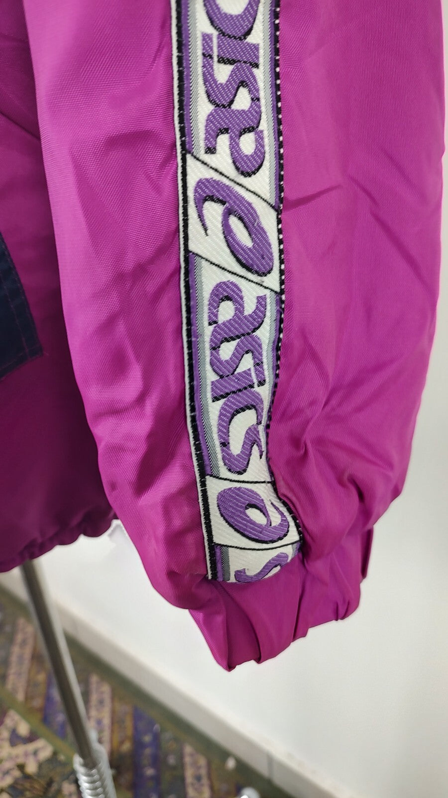 ASICS GIUBBINO GUBBOTTO UOMO Tg M MAN CASUAL VINTAGE JACKET