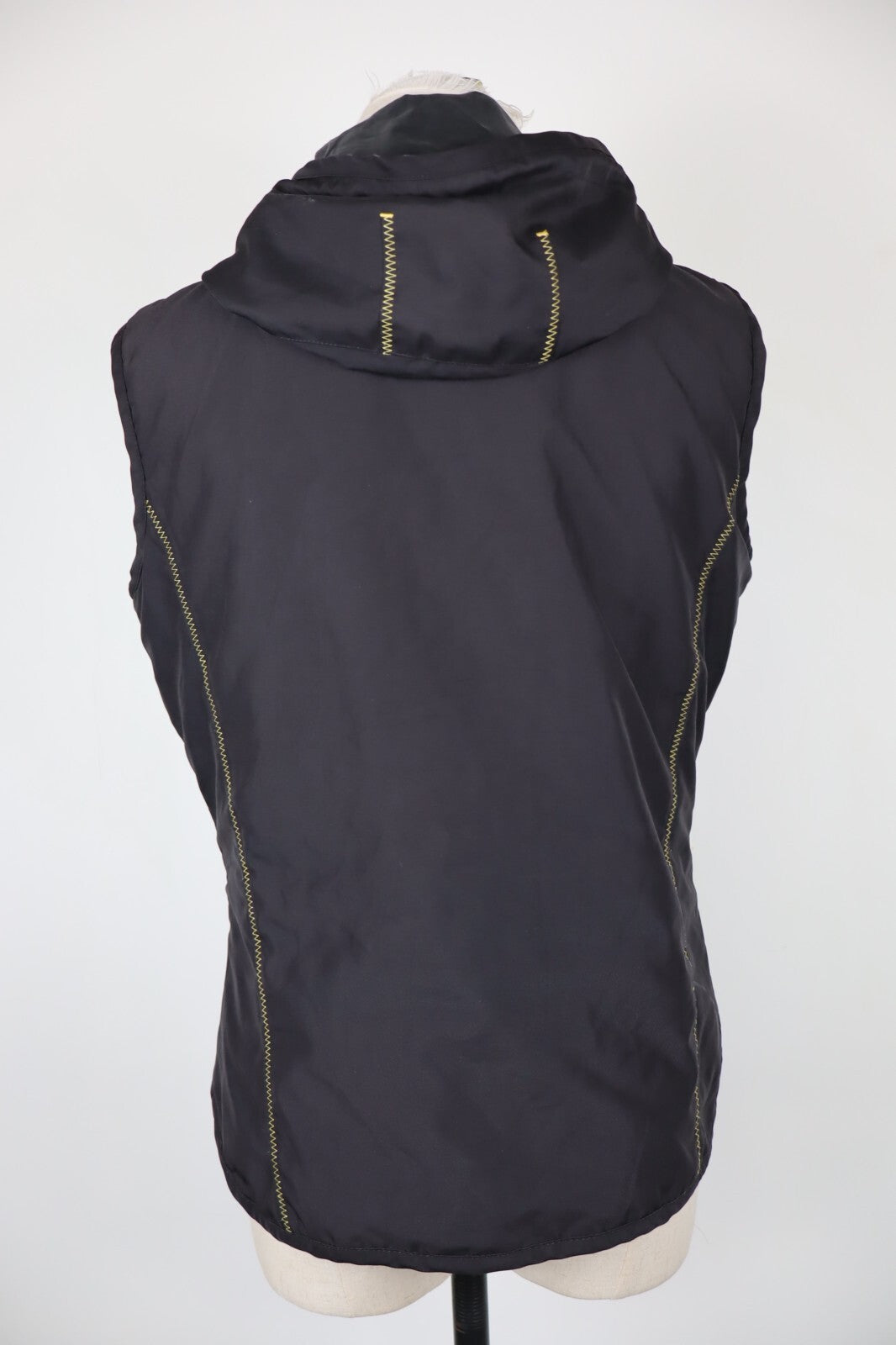 LE COQ SPORTIF GIUBBINO SMANICATO GILET DONNA TG M WOMAN CASUAL JACKET VINTAGE
