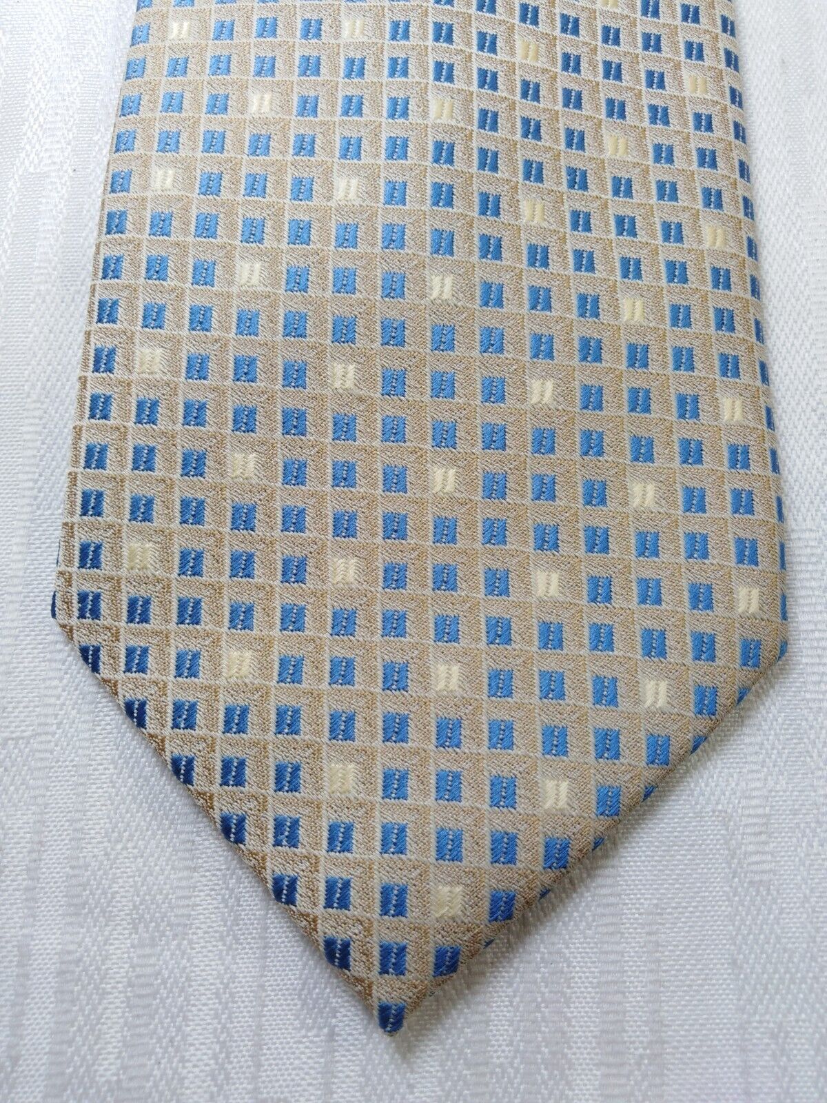 GIORGIO MARIANI 100% SILK TIE SETA CRAVATTA NECKTIE MADE IN ITALY SELF TIPPED