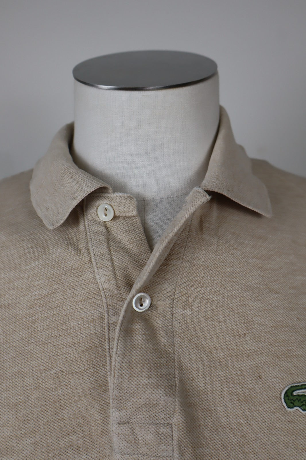 LACOSTE POLO MAGLIA UOMO COTONE TG. 5 MAN COTTON T-SHIRT CASUAL VINTAGE LOGO