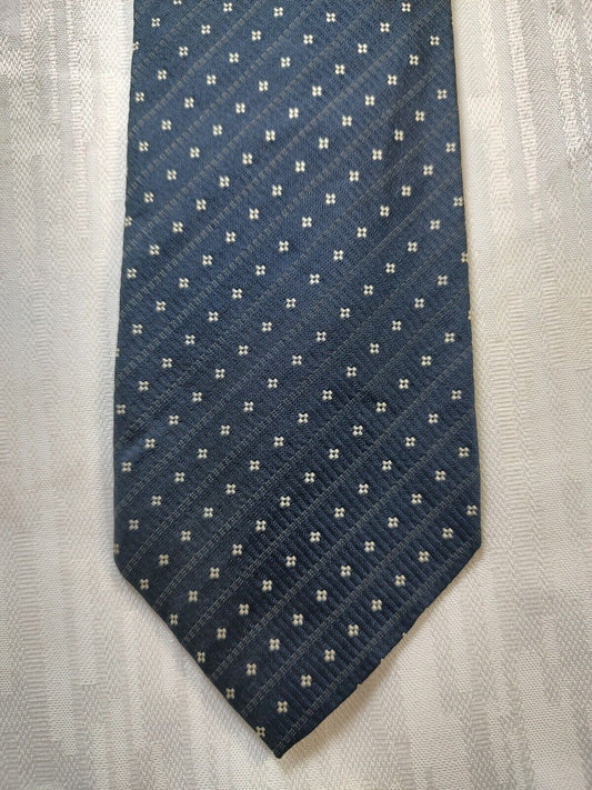 BYBLOS 100% SILK TIE SETA CRAVATTA NECKTIE MADE IN ITALIA CLASSIC