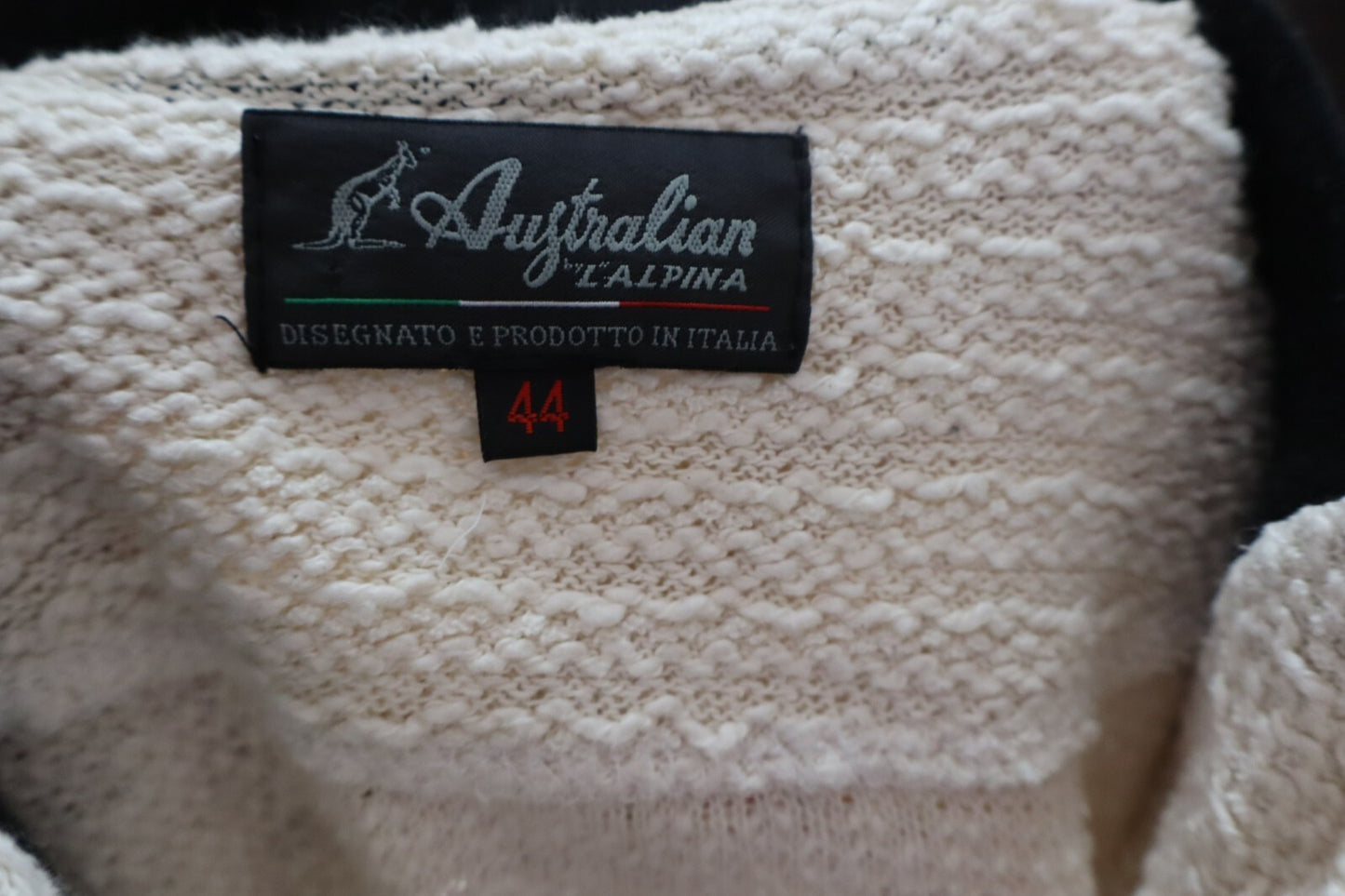 AUSTRALIAN FELPA JACKET CON BOTTONI DONNA Tg 44 WOMEN CASUAL SPORT SWEATSHIRT