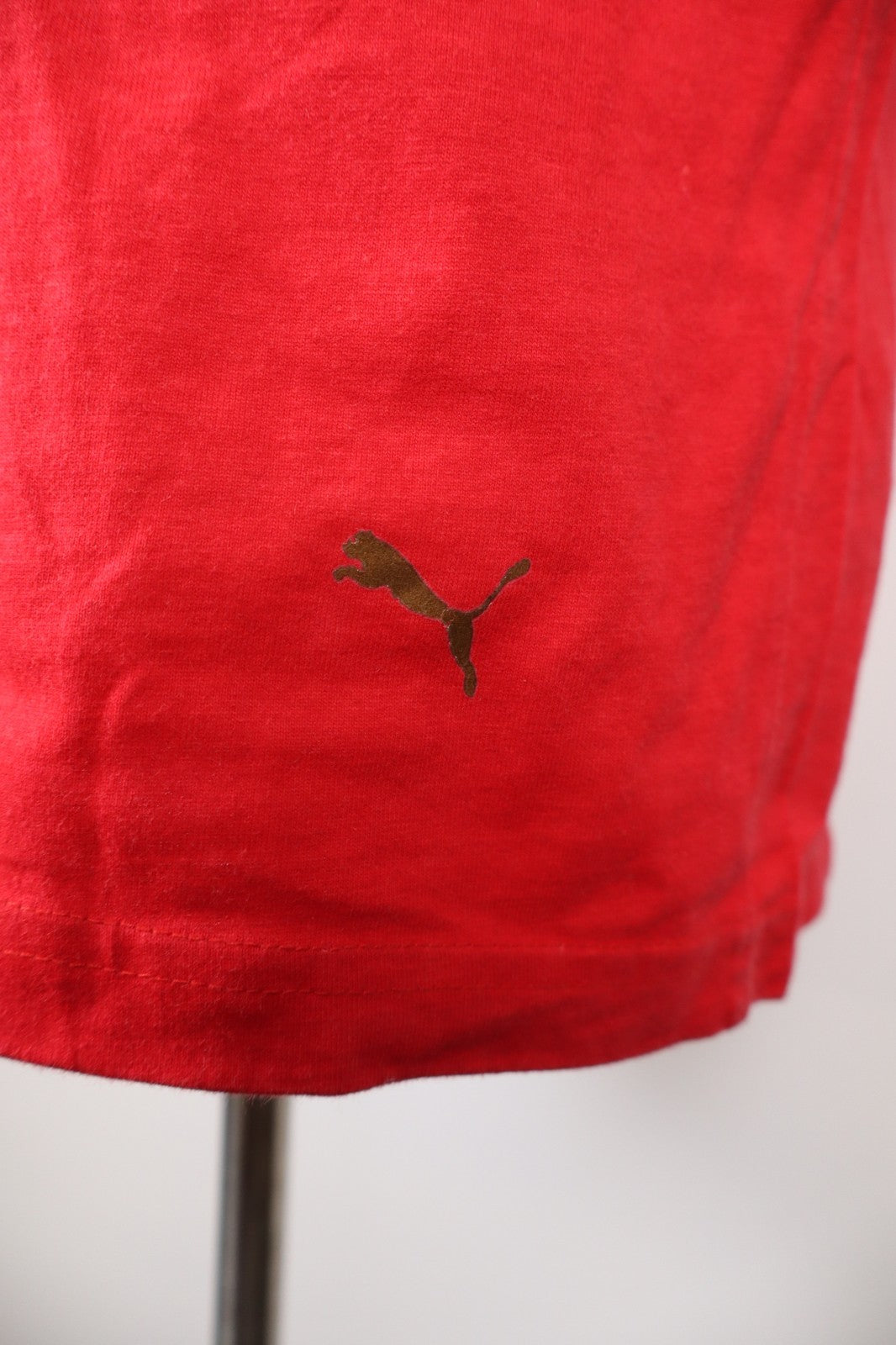 PUMA MAGLIA FORZA AZZURRI COTONE UOMO L MAN T- SHIRT CASUAL VINTAGE COTTON LOGO