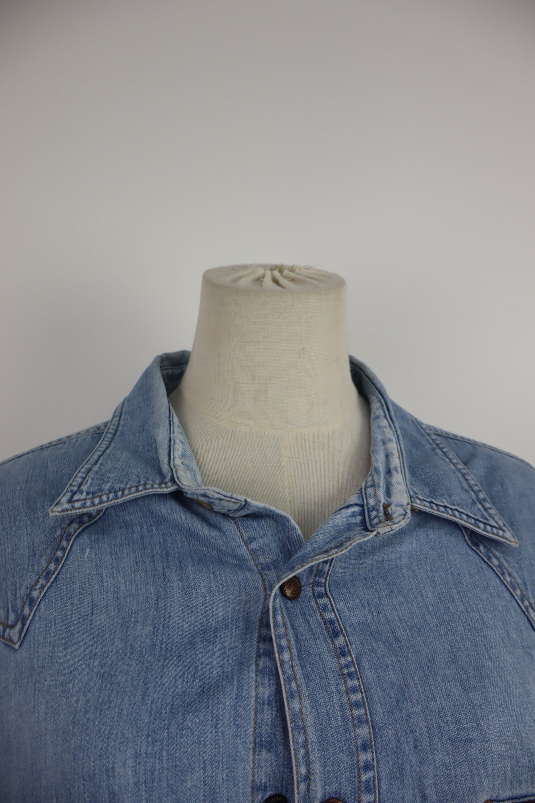MARLBORO CLASSIC CAMICIA DONNA TG. XXL WOMAN SHIRT CASUAL VINTAGE COTONE DENIM