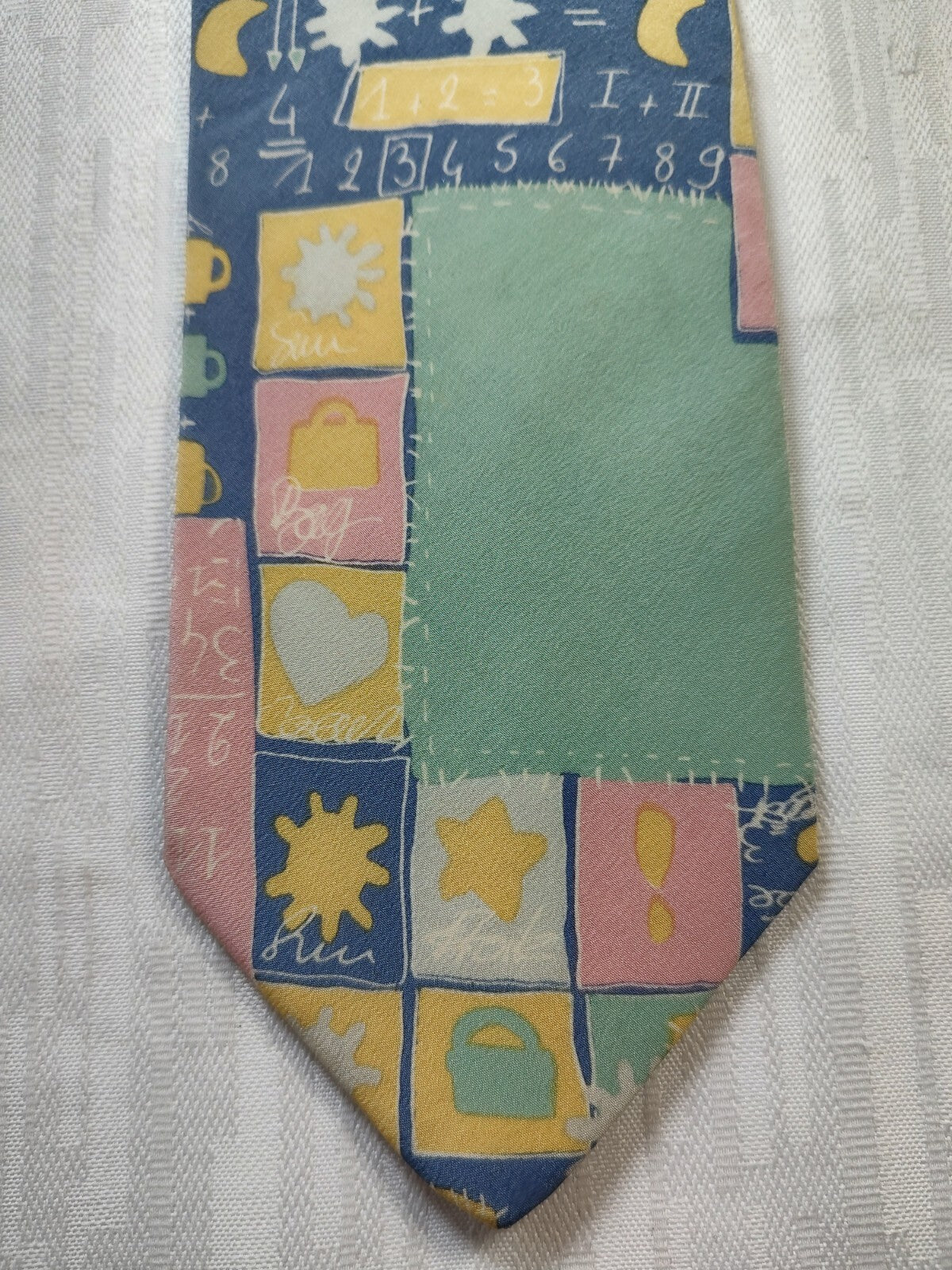 PROCHOWNICK 100% SILK TIE SETA CRAVATTA NECKTIE MADE IN ITALIA CLASSIC