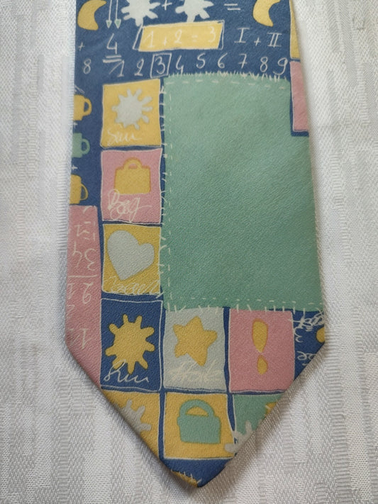 PROCHOWNICK 100% SILK TIE SETA CRAVATTA NECKTIE MADE IN ITALIA CLASSIC