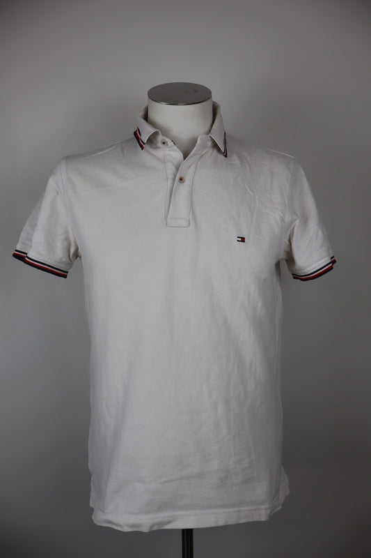 TOMMY HILFIGER MAGLIA POLO UOMO M SLIM MAN T-SHIRT CASUAL VINTAGE COTONE COTTON