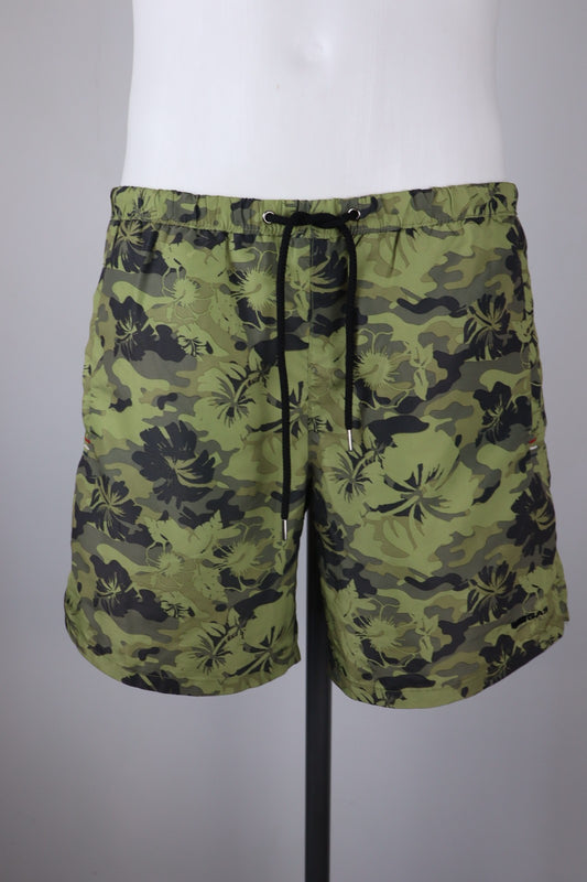 GAS COSTUME PANTALONCINO MARE UOMO TG S MEN SWIMSUIT VINTAGE CASUAL LOGO