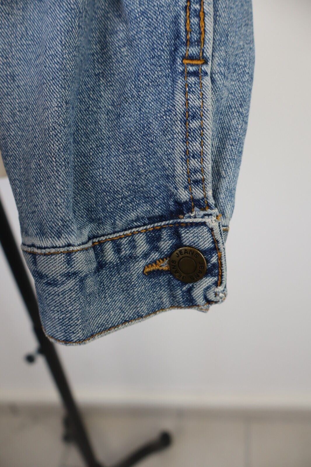 KAPPA GIUBBINO JEANS DONNA TG M STREETWEAR CROP DENIM URBAN VINTAGE Y2K 2000'S