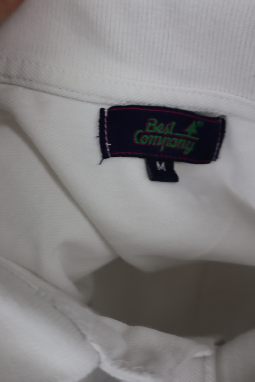 BEST COMPANY POLO MAGLIA UOMO TG. M MAN T-SHIRT CASUAL VINTAGE COTONE