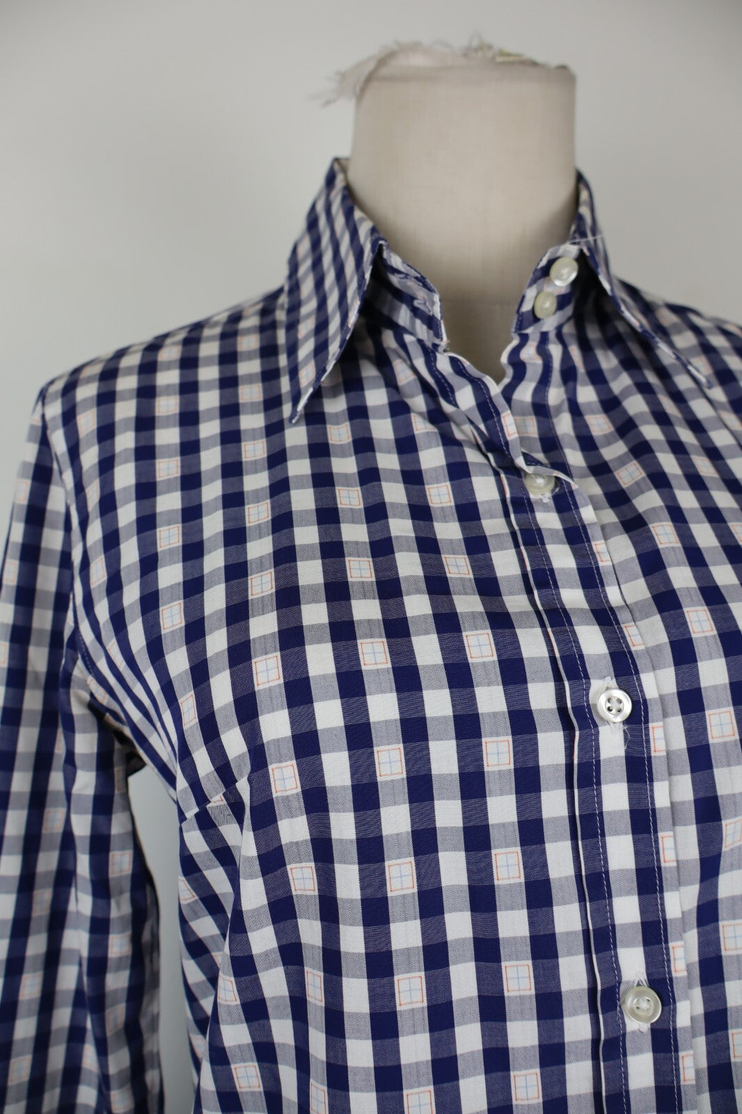 BEST COMPANY CAMICIA  DONNA TG. 44 WOMAN SHIRT CASUAL VINTAGE COTONE COTTON