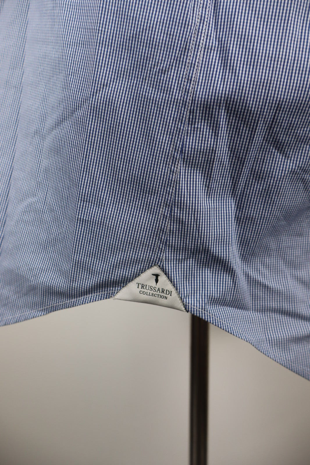 TRUSSARDI COLLECTION CAMICIA UOMO 45 18 MAN CASUAL VINTAGE SHIRT COTONE COTTON
