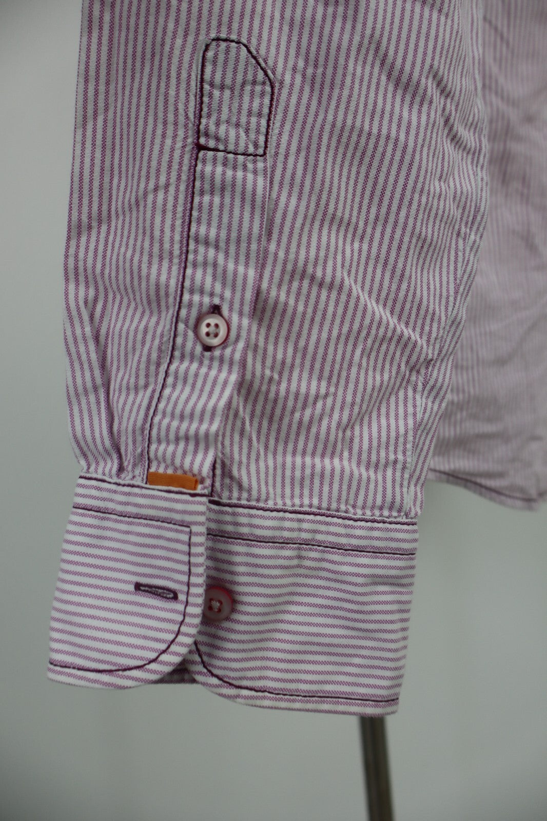 HUGO BOSS CAMICIA UOMO TG. L MAN CASUAL VINTAGE SHIRT COTONE COTTON