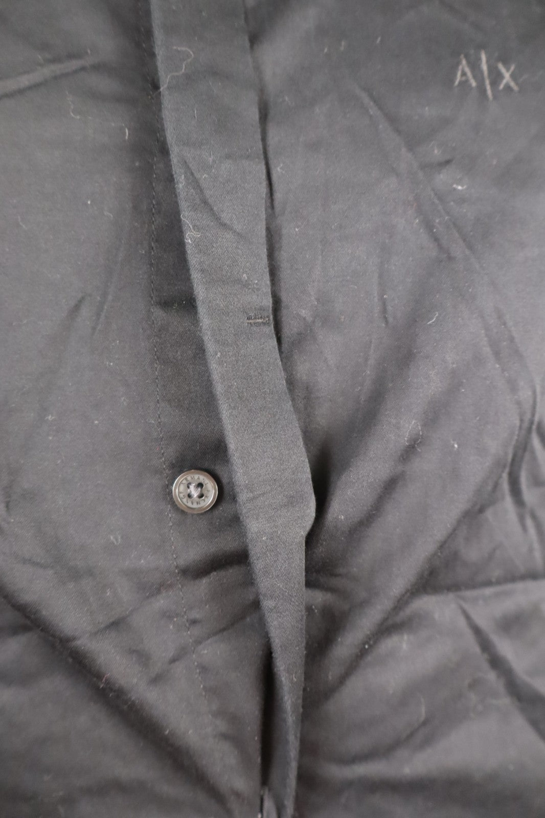 AX ARMANI EXCHANGE CAMICIA UOMO COTONE TG. M  MAN CASUAL VINTAGE SHIRT COTONE