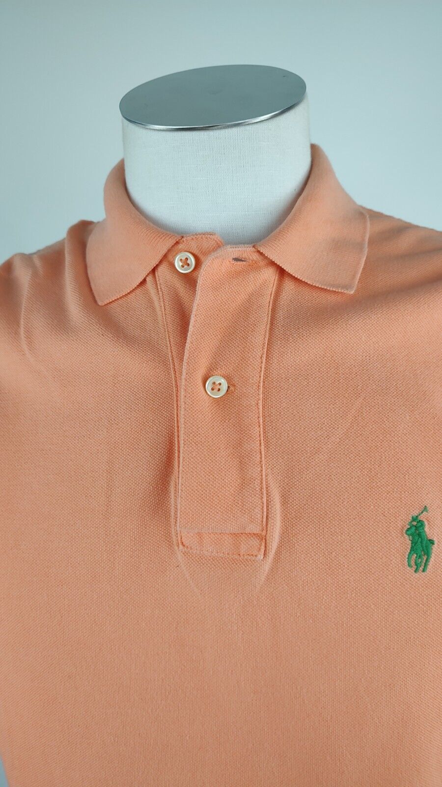 RALPH LAUREN  MAGLIA POLO UOMO TG S MAN T-SHIRT CASUAL VINTAGE COTONE