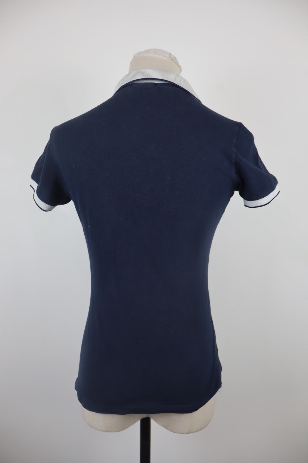 FRED PERRY POLO MAGLIA DONNA COTONE TG. S WOMAN COTTON SHIRT CASUAL VINTAGE