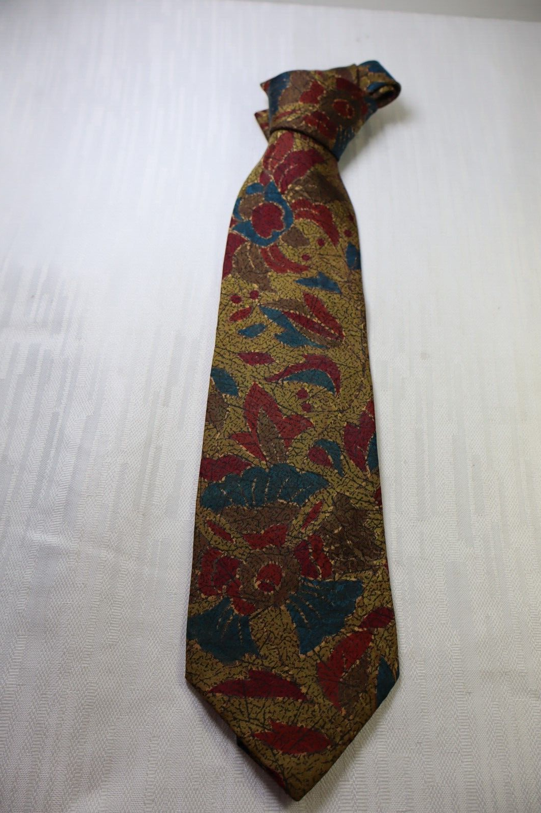 HUBERT MILANO 100% SILK TIE SETA CRAVATTA NECKTIE MADE IN ITALY CLASSIC