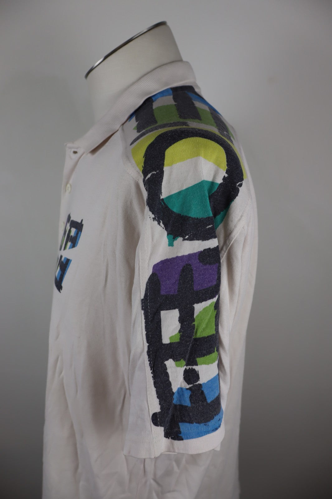 ADIDAS MAGLIA POLO TENNIS UOMO TG D 52 MAN T-SHIRT CASUAL VINTAGE LOGO COTONE