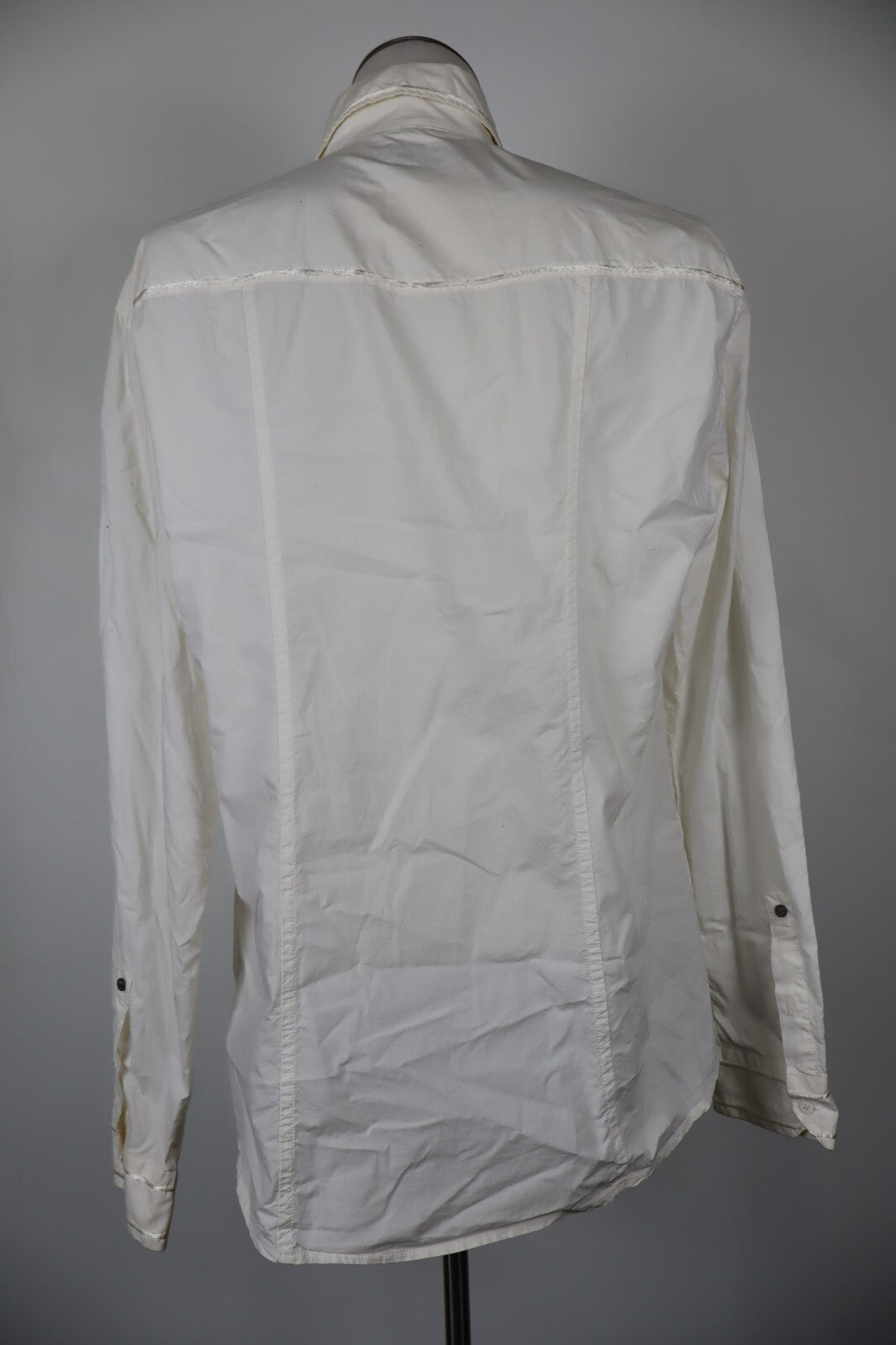 EMPORIO ARMANI  CAMICIA SHIRT UOMO MAN TG. XL CASUAL VINTAGE COTTON COTONE