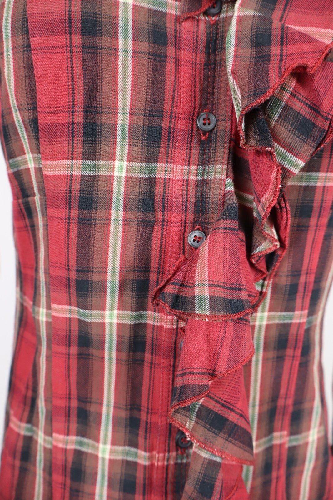 DONDUP CAMICIA DONNA TG. S WOMAN SHIRT CASUAL VINTAGE COTONE COTTON