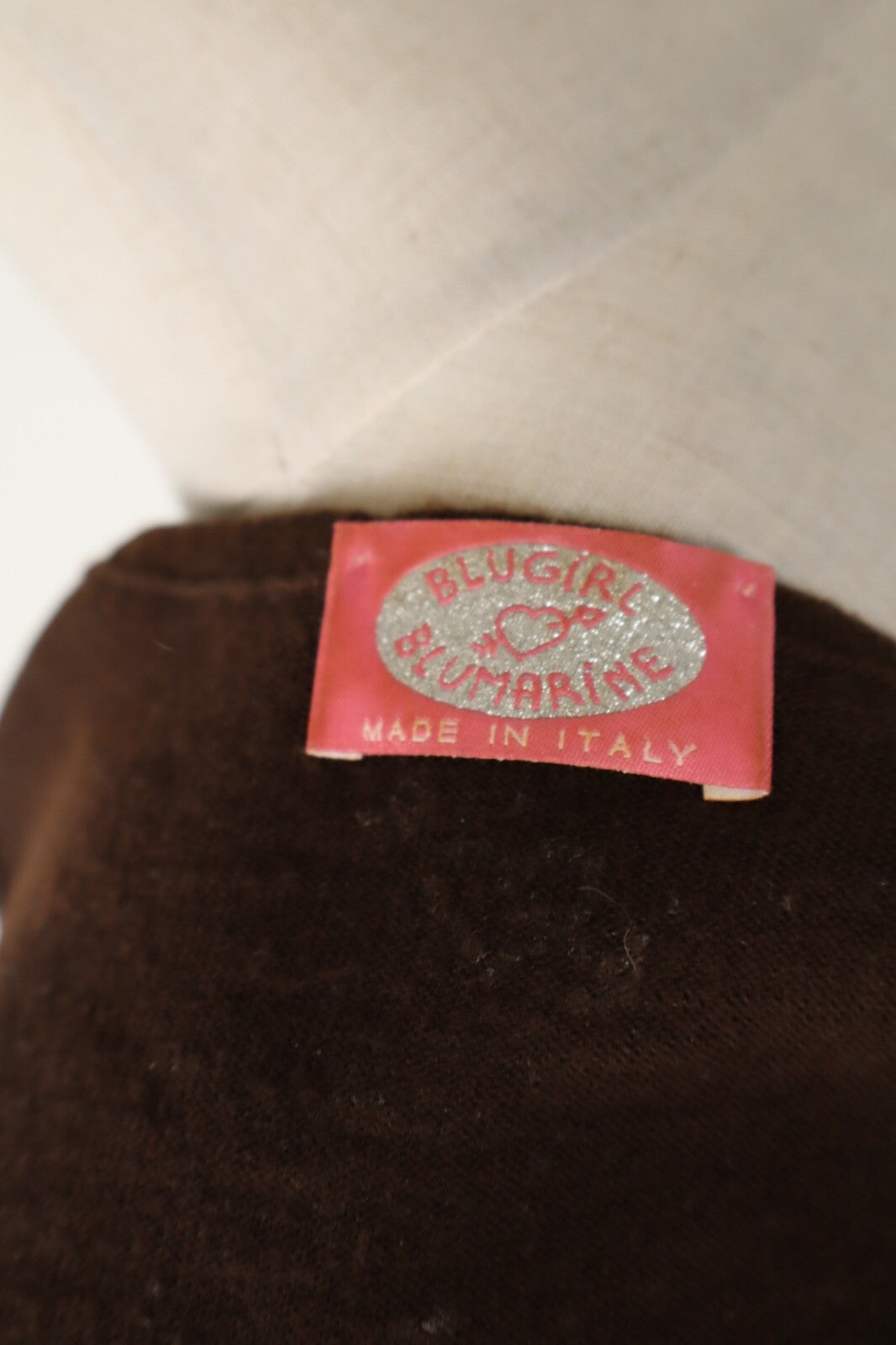 BLUMARINE BLUGIRL MAGLIA TOP DONNA TG. 42 WOMAN CASUAL VINTAGE T-SHIRT ITALY